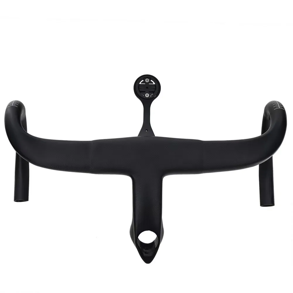 Guidon de vélo de route monobloc en fibre de carbone spécifique Pinarello, conception F12 pour un contrôle et des performances améliorées