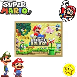 2023 Super Mario Game Figure Puzzle 50 Pieces Japanese Classic Anime Jigsaw DIY Animation Periphery Picture Frame Children Gift