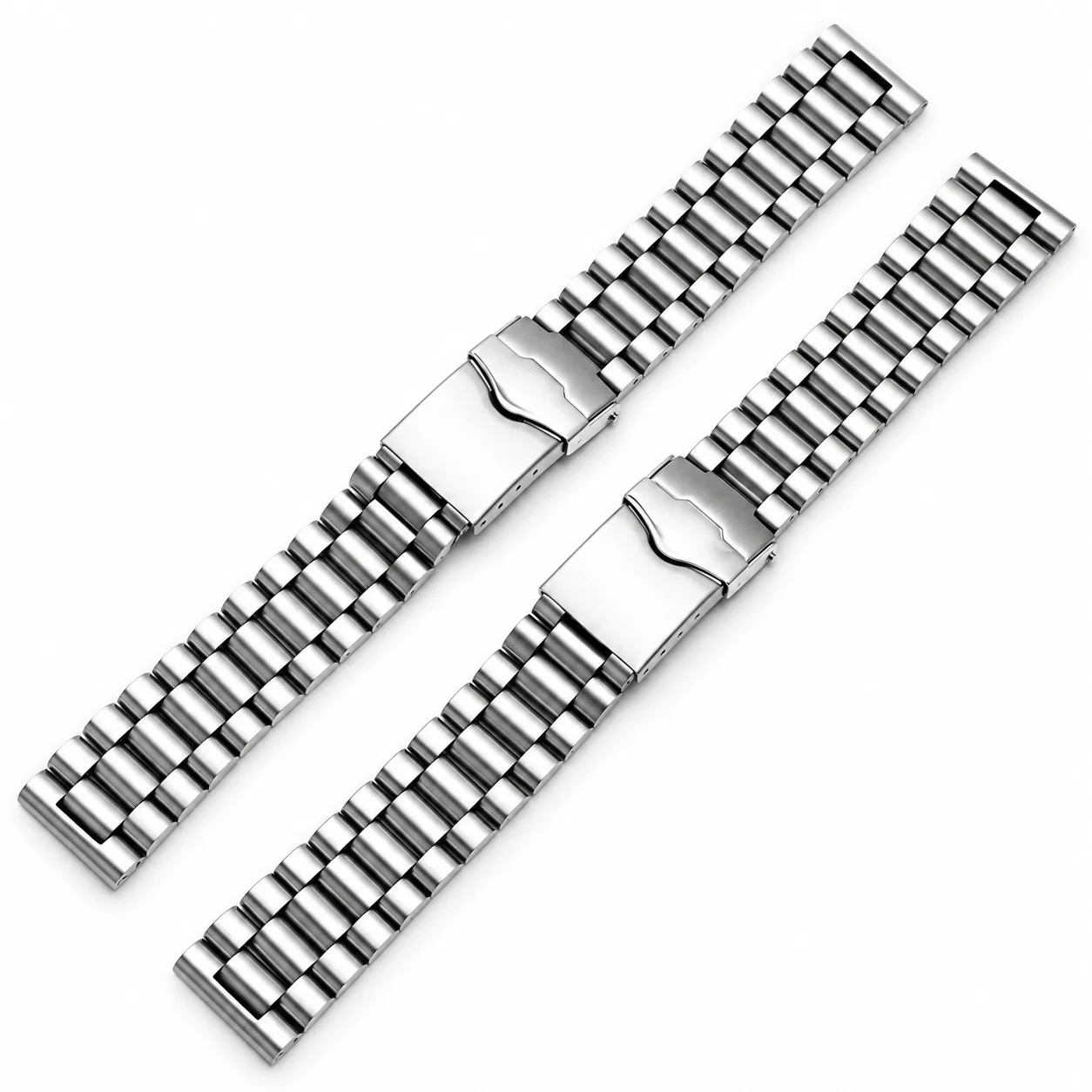 Watchband 20mm 22mm for TAG heuer watches High qualit Stainless steel male strap silver bracelet with folding buckle BAND