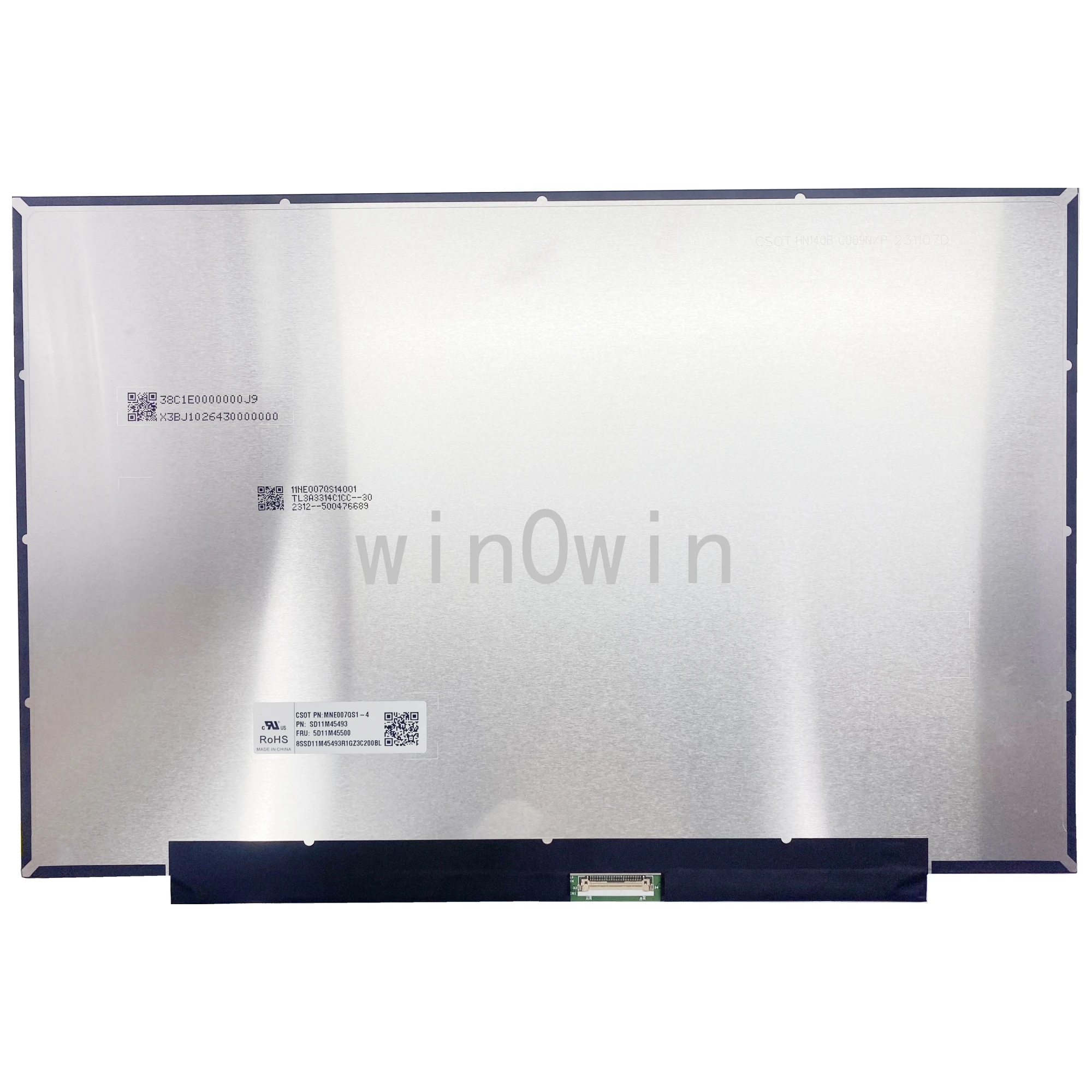 MNE007QS1-4 14.0 inch LCD Display Panel EDP Laptop Matrix LED Screen Replacement IPS
