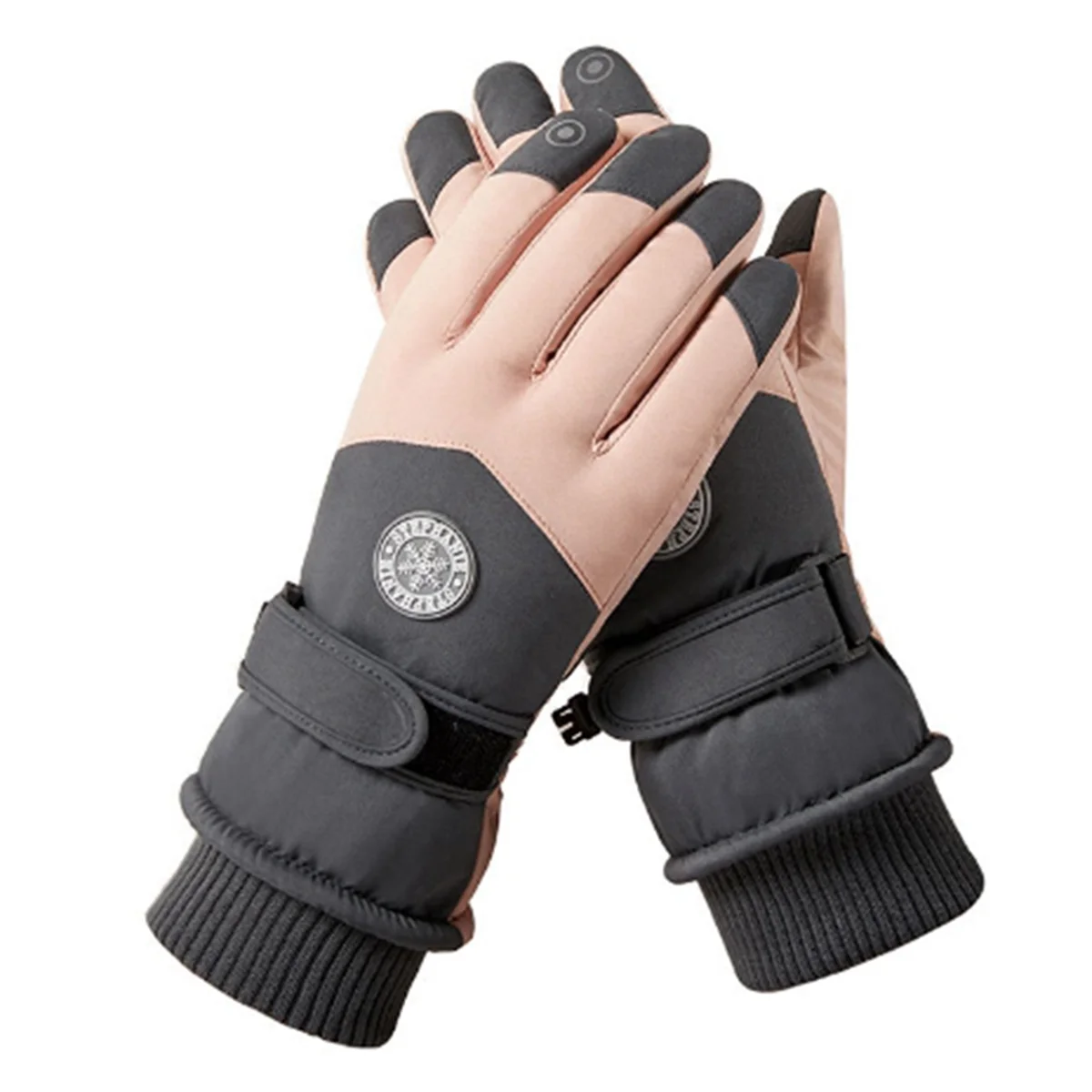A71P قفازات التزلج قفازات الشتاء للنساء على الجليد القفازات لمس قفازات محرك الثلج مقاوم للماء قفازات الثلج الحرارية #2