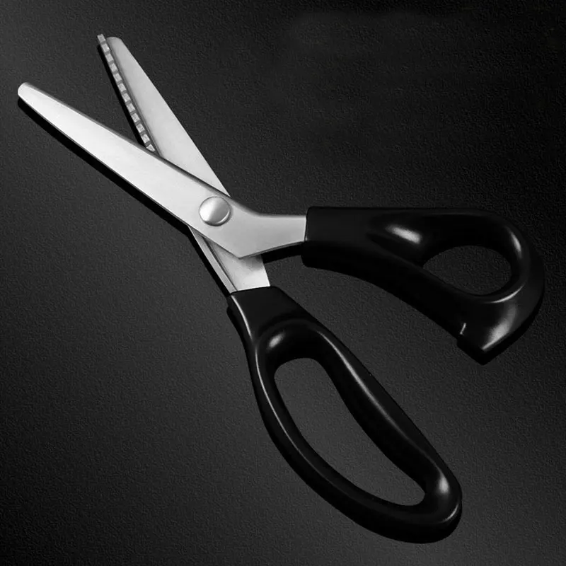 

3mm 5mm 7mm Wave Sewing Cut Professional Dressmaking Tailor Shear Pinking Scissor Leather Craft Fabric Kitchen Upholstery Tool C