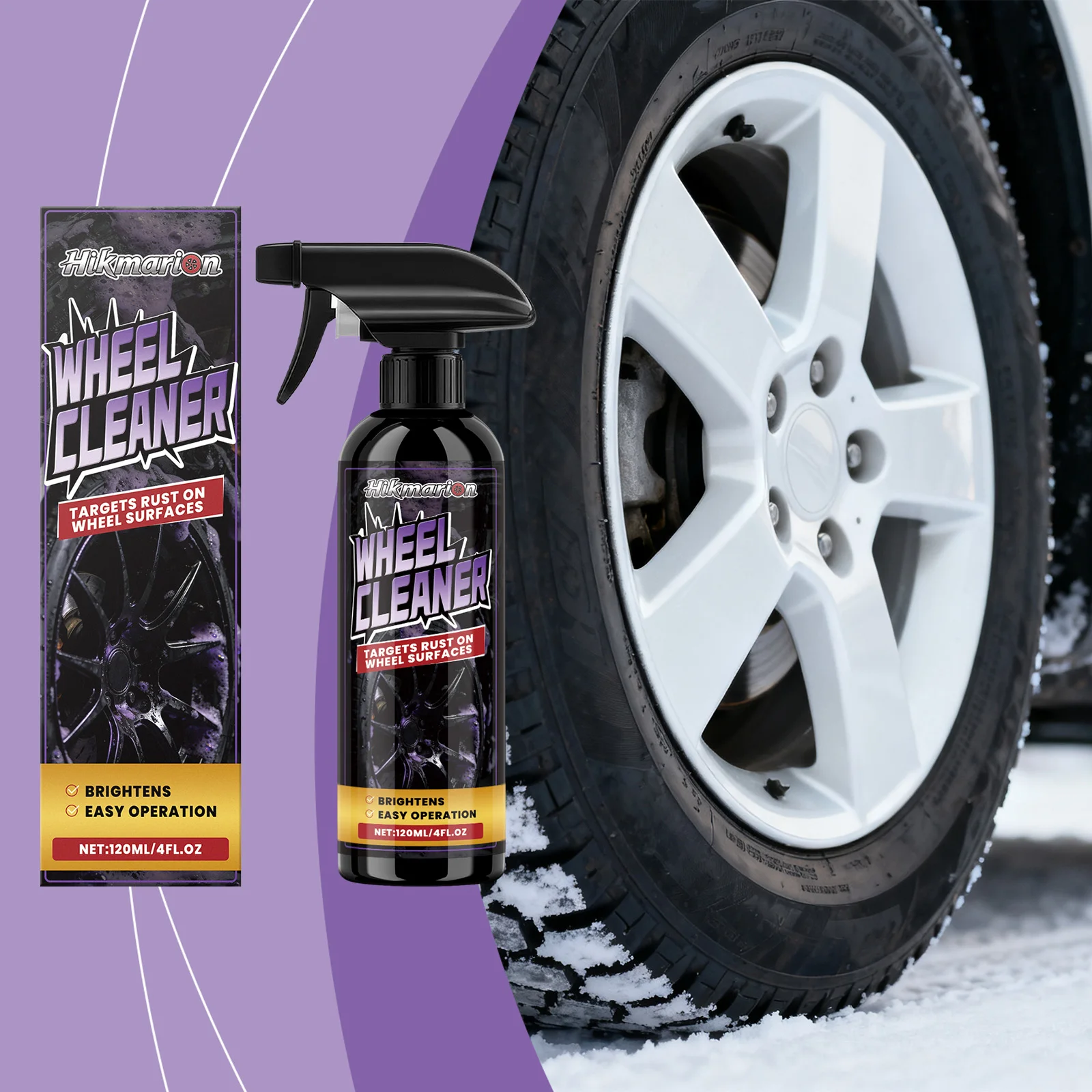 

Спрей для чистки автомобильных шин: улучшает блеск, подходит для легкосплавных и стальных дисков, ежедневный уход, восстановление.