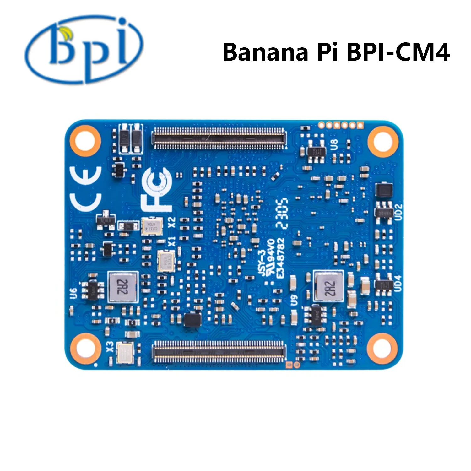 Imagem -02 - Módulo de Computador Amlogic A311d Soc 4gb Ram Lpddr4 16gb Flash Emmc Mesmo Tamanho do Raspberry pi Cm4 Bananpi-cm4 Bpi-cm4