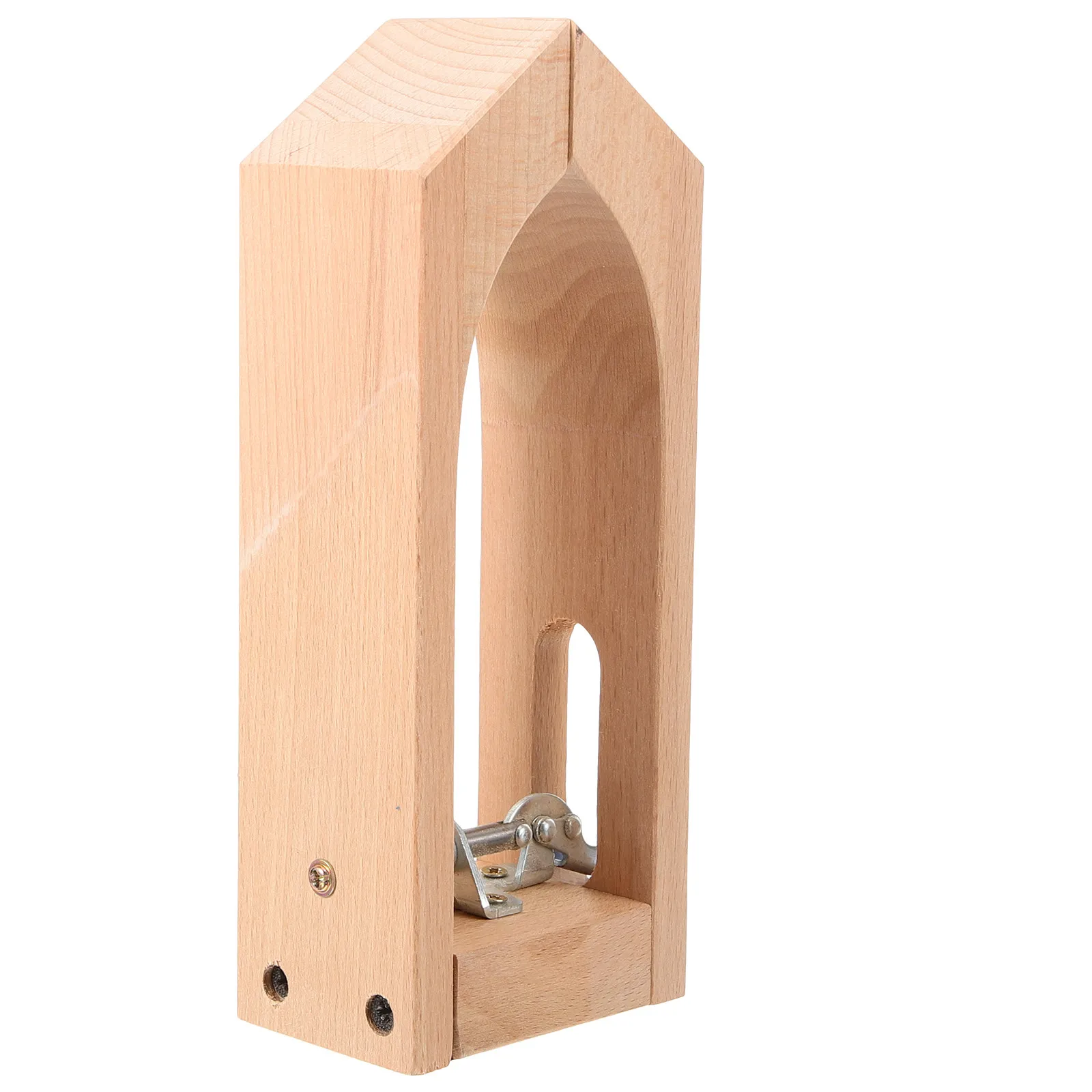 

Sturdy Wooden Sewing for Lacing Stitching Clamp Desktop Manual Tool Perfect for Amateurs and Professionals