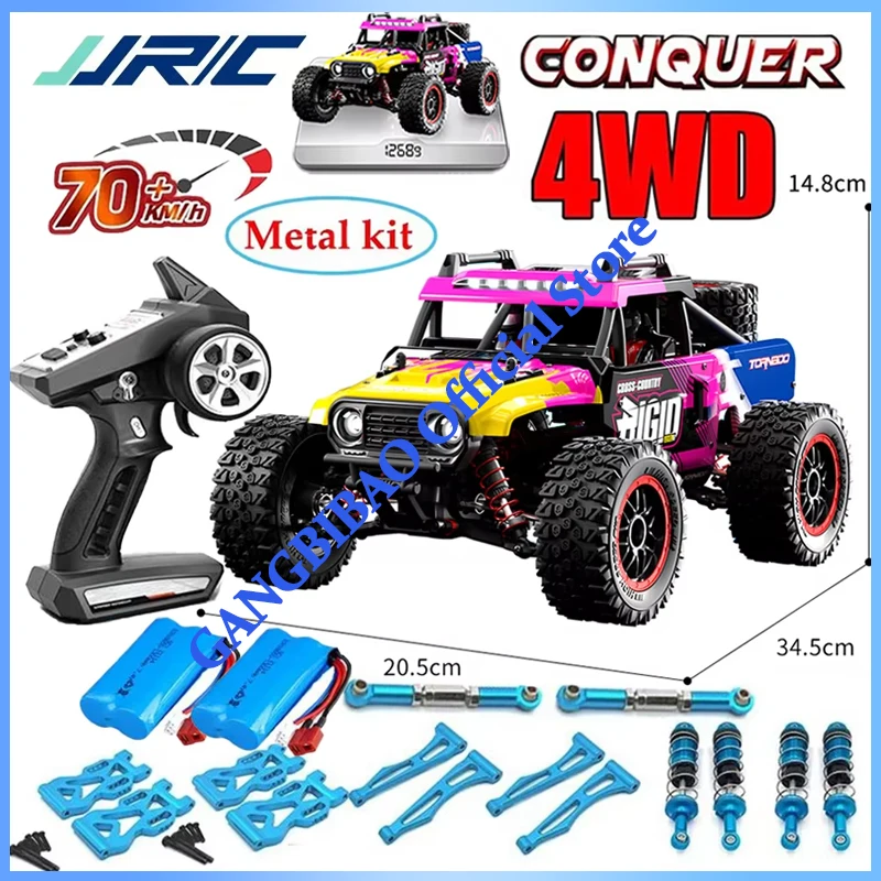 

JJRC C8805 1:16 Радиоуправляемая машина 4WD Thunder Высокоскоростной внедорожник Бесщеточный полноприводный внедорожник Thunder RC Игрушка