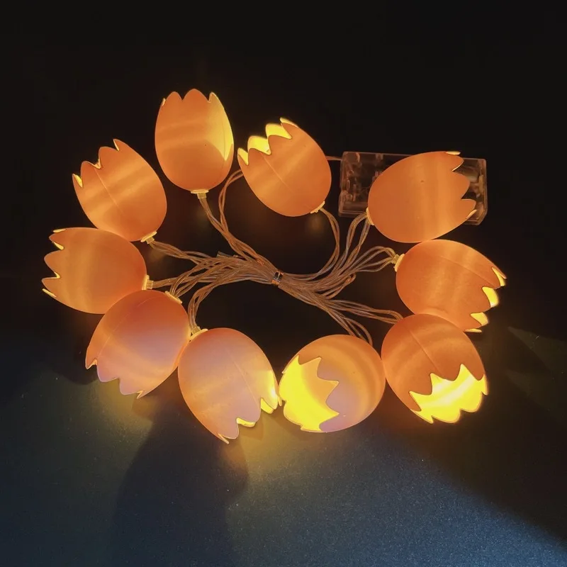 Party Styling Decorative Battery Lights LED Easter Bottom Broken Eggshell Lights String Decorative Lights String Lamp