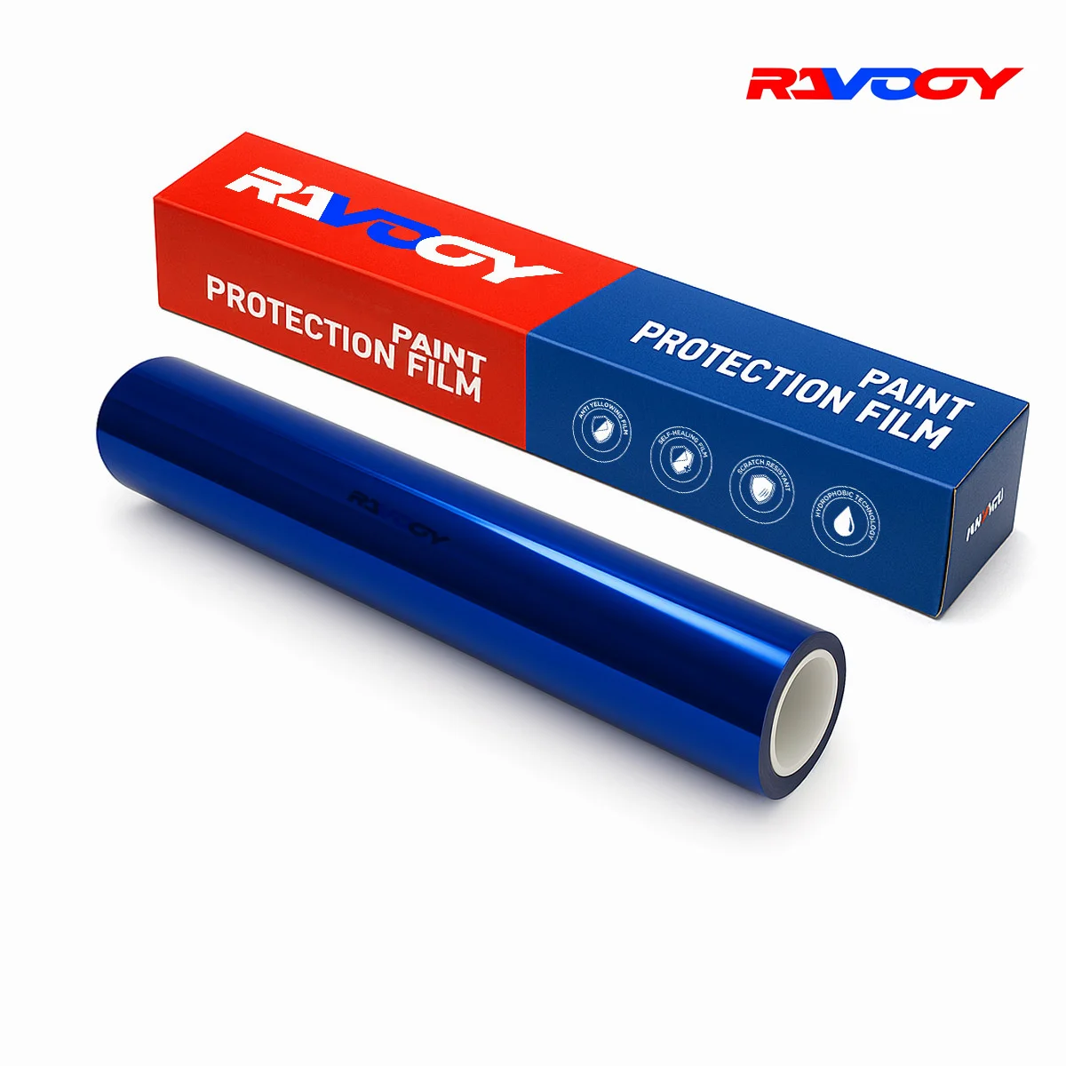 

High Quality Mirror Chrome Blue Vinyl Wrap Film Self-Adhesive Auto Tuning Stickers Durable Paint protective film Vinyl Wrap
