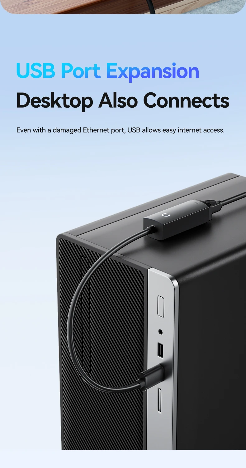 1000Mbps USB-C Ethernet-Adapter Typ-C zu RJ45 Gigabit Ethernet USB Typ-C LAN-Netzwerkkarte für Laptop Tablet PC – Detail 11