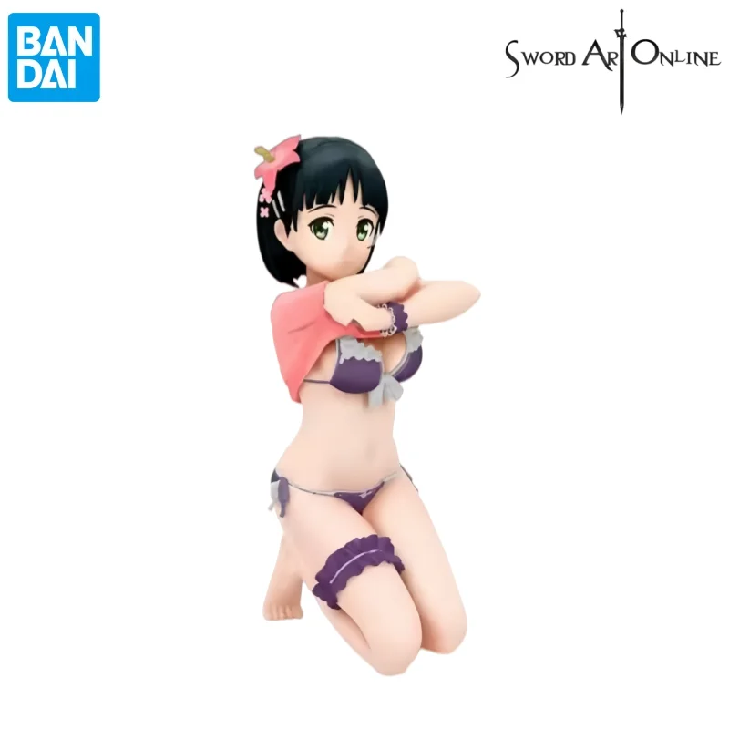Bandai In Stock Original Box Garage Kit Sword Art Online Yuuki Asuna Anime Characters Collectible Original Action Figure Statue view 5