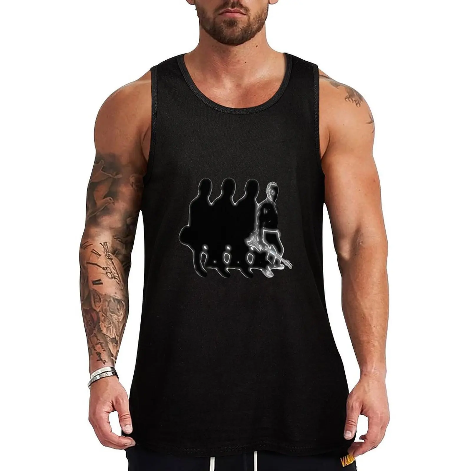 Shadow player Tank Top Casual Everyday Wear Tank Top Loose Sleeveless Soft