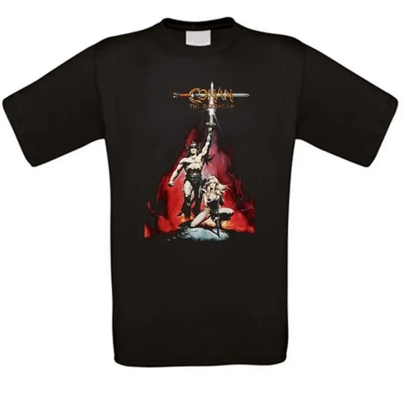 Футболка с культовым фильмом Conan the Barbarian Conan the Barbarian, все размеры, НОВИНКА