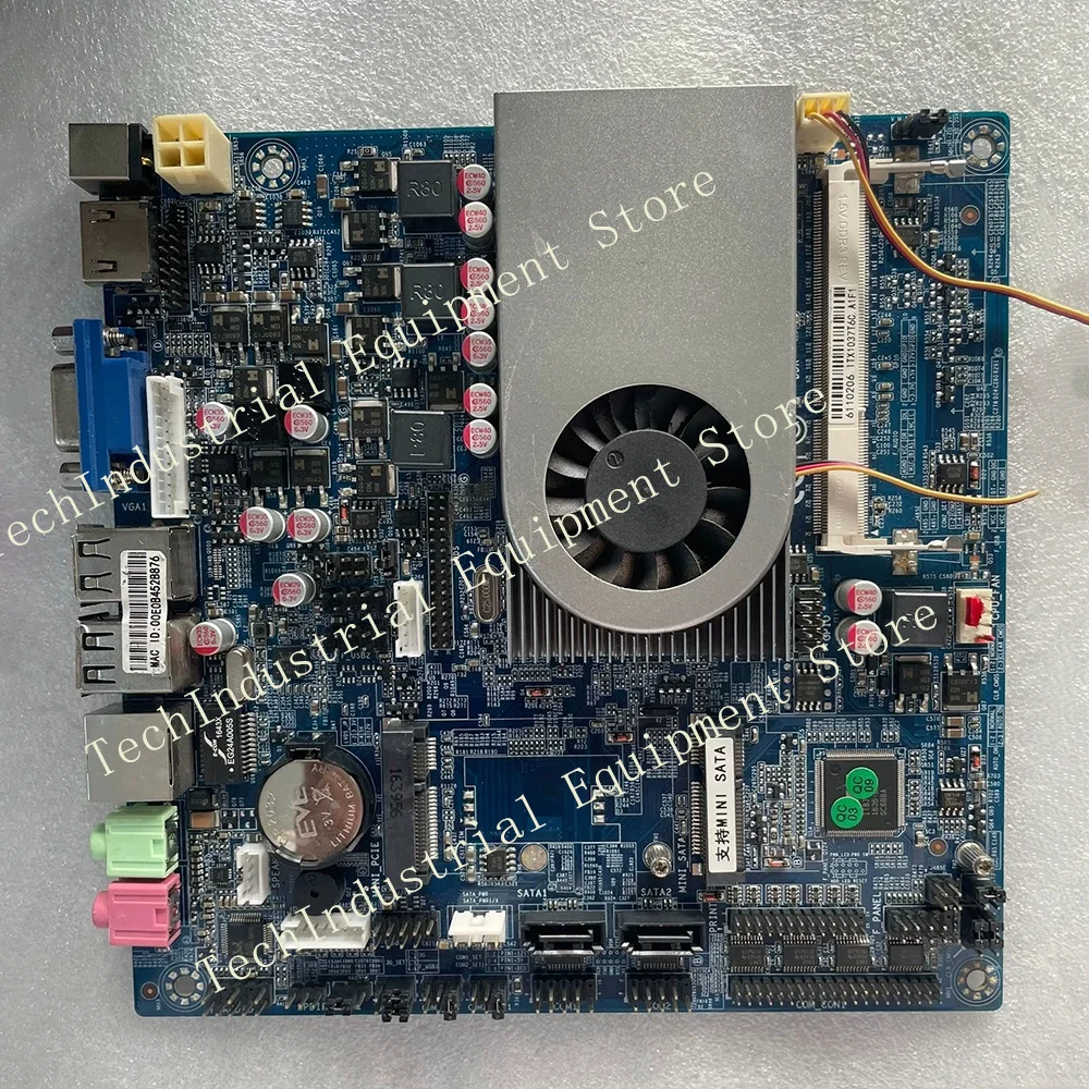 ITX-1037T-6C8U Industrial Control Motherboard Test OK