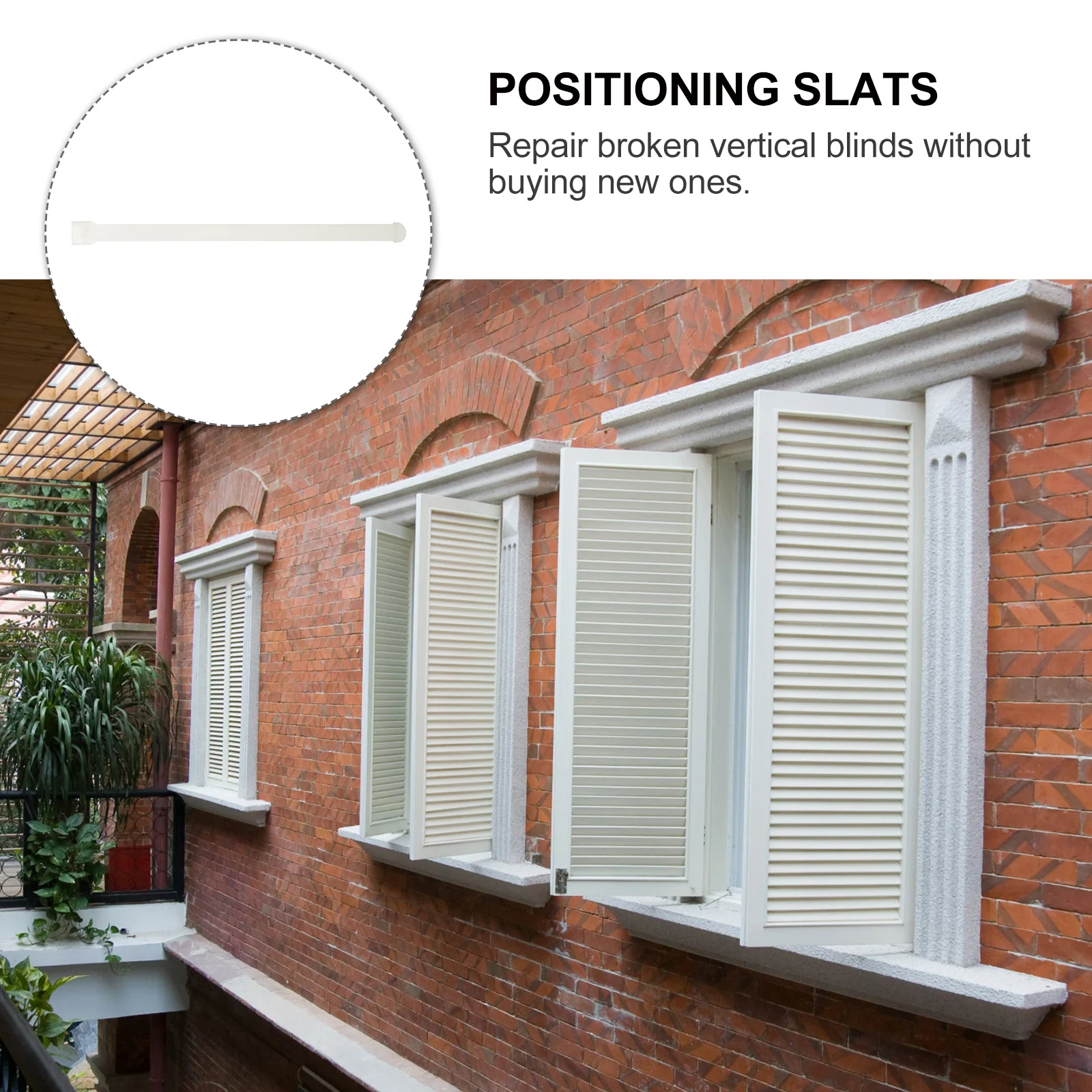 100 قطعة إكسسوارات الستائر لوحات توصيل عمودية أعمى إصلاح كسر سهلة التركيب الستائر الأسطوانة موصل أعمى البندقية #1