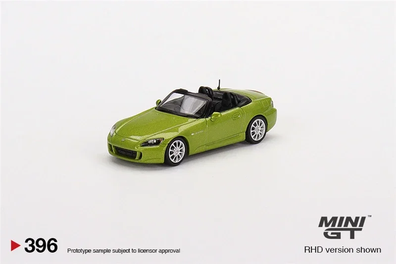 MINI GT 1:64  S2000 (AP2) Lime Green Metallic LHD Diecast Model Car