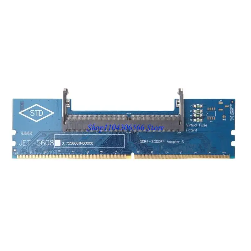 

02DD 1 комплект, универсальная карта-конвертер DDR4 SO DIMM в DIMM, предлагающая гибкое решение для совместимости памяти