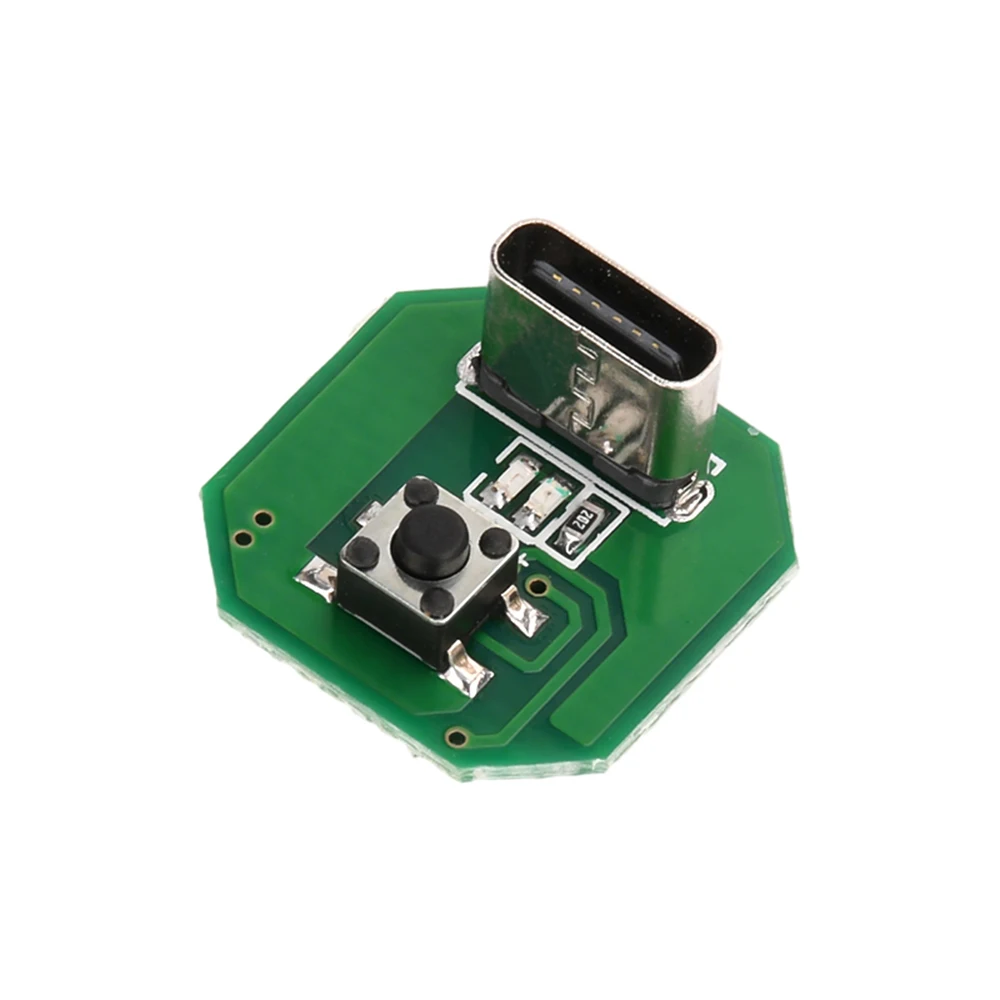 3V-4.2V Flashlight Driver Board DIY Circuit Board Type-C Charging Port Integrated Charging and Discharging Module