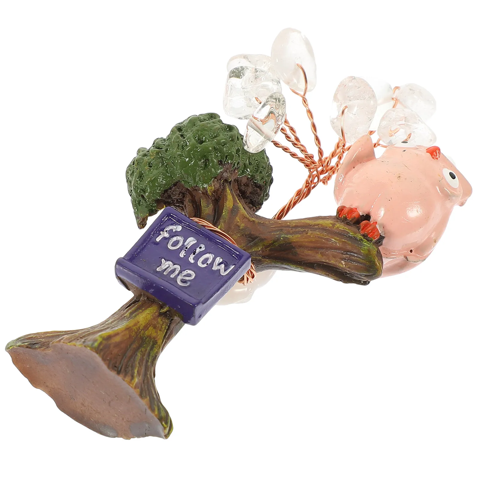 

1pc Resin Owl Statue Figurine Table Decoration Mini Size Desk Accessories Women Office Crystal Decor Fake Owl Gift