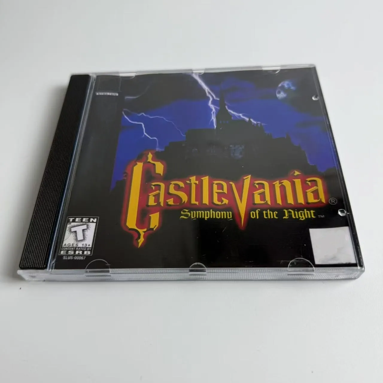 Disco de reproducción de alta calidad para Sony PS1: Castlevania: Symphony of the Night (Versión con vibración de EE. UU., sin manual)
