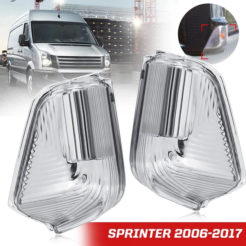 Rearview Mirror Signal Light Shell For Mercedes Sprinter Crafter 06-17 E0953049A E0953050A A0018228920 A0018229020