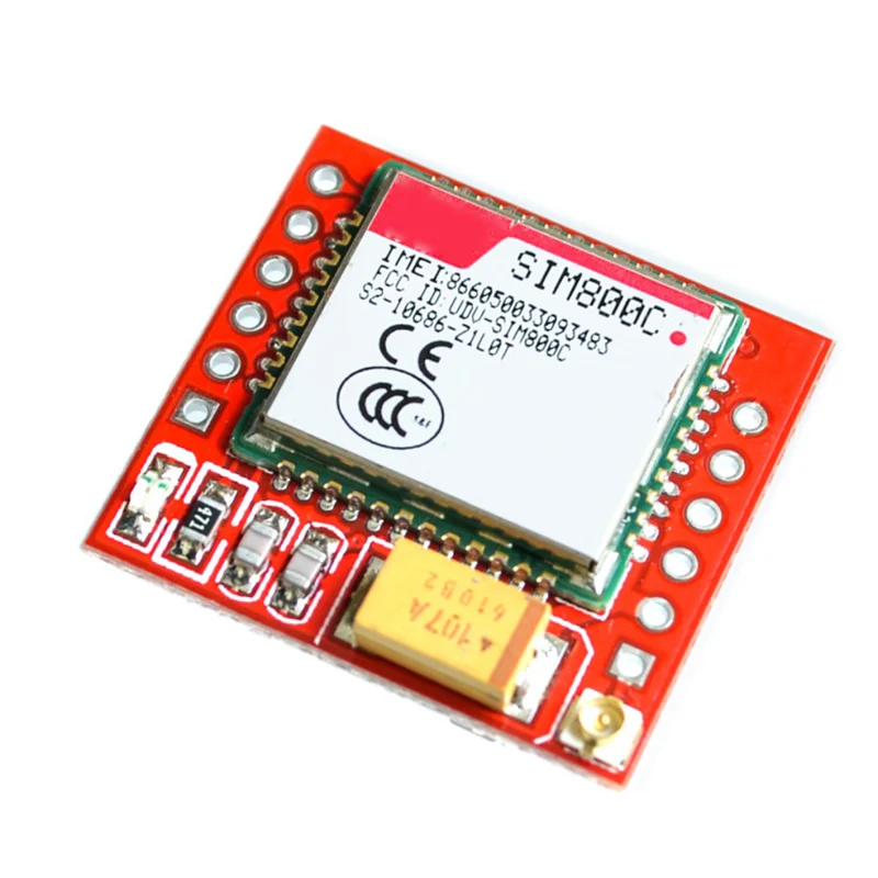 SIM800C GSM GPRS Module 5V/3.3V TTL D/velopment Board IPEX With 714*etooth And*/*S For Arduino STM32 C51-