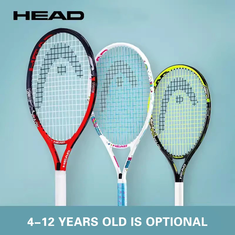 HEAD Tennis Rackets Kids Tennis Rackets Kids Training Rackets Junior Outdoor Games Beginner Rackets Tenis Kids Outdoor Sports