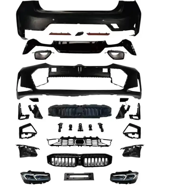 

High Quality M-Tech Bodykit 3 Series G20/28 (20-22) TOG20LCI (2023-IN) Easy Front Fender Rear Bumper Protection ABS