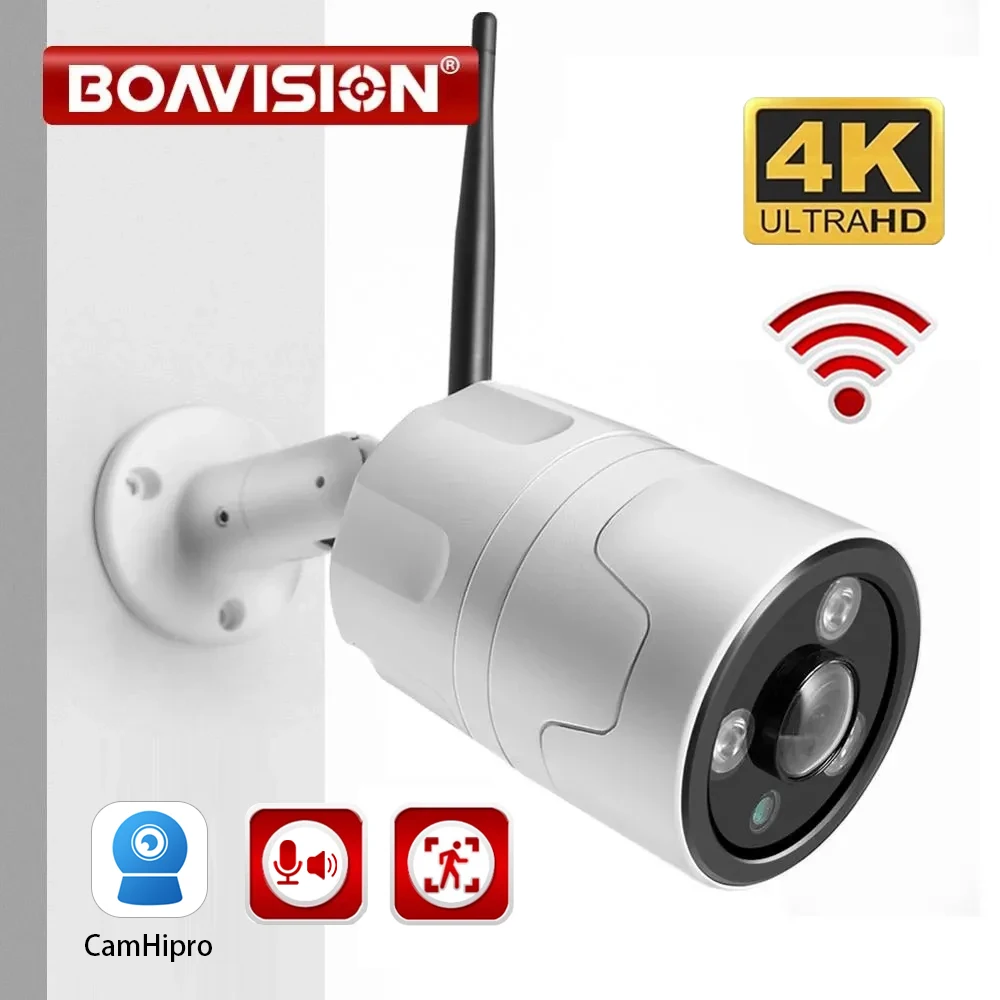 camera cctv sem fio com lente fisheye app p2p ao ar livre camhipro camera ip hd 2mp 5mp 8mp 180 graus ir 20m wifi 01