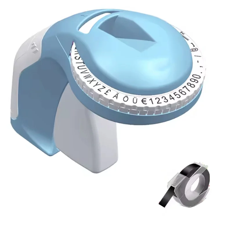 Classic-For CIDY 12965 Xpress Labeller For Omega 3D Embossing Typewriter Machine Organizer DIY Print 9Mm 1610 1540 1880 Motex La