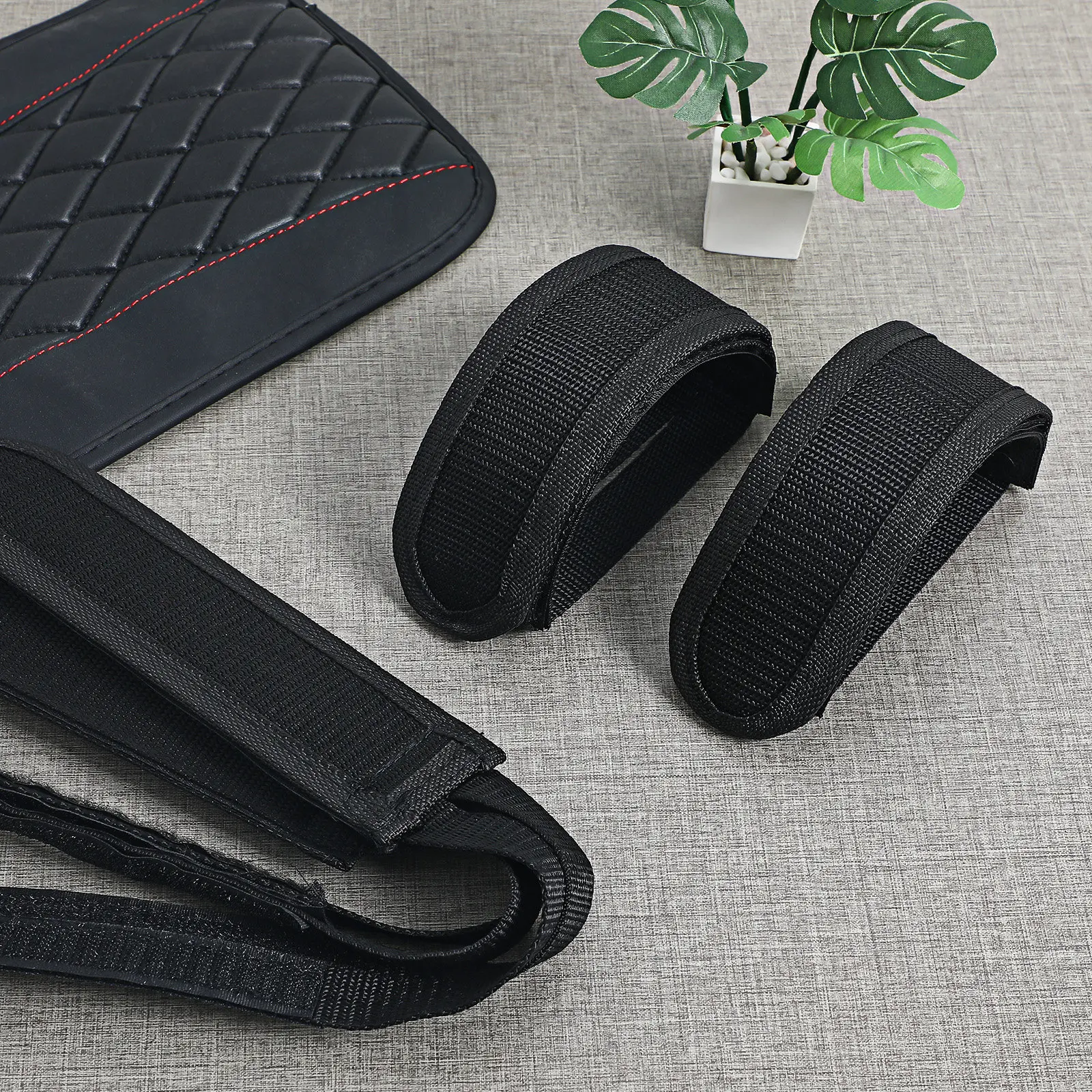 

2Pcs Secure Bike Pedal Straps Universal Cycling Toe Cages for Adults Enhanced Power Transfer Fatigue Reduction Training Ride