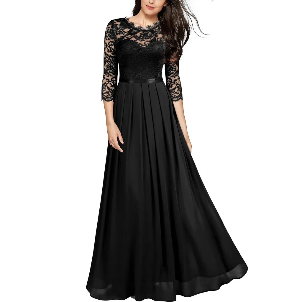 Vestido De Noite Longo Chiffon, Laço Vermelho Vinho, Azul Marinho Preto Verde, Vestidos De Baile De Festa De Casamento, Graduação, Atacado, SZSY-2594