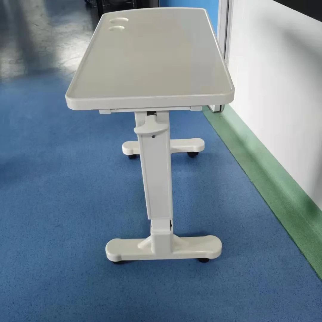 صينية طعام للكرسي المتحرك، لوحة طاولة شفافة، ارتفاع قابل للتعديل، طبية عالمية للمعاقين، تمريض الدماغ، فالق، المريض المسنين #2