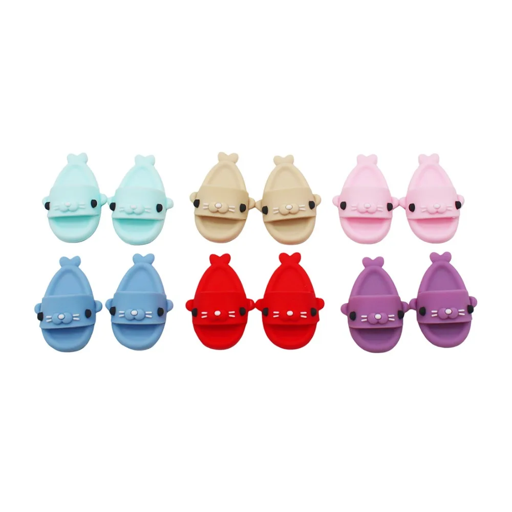 Fashion Hand-made Doll Shoes Dolls Accessories DIY Mini Shoes PVC Board Shoes Children Toys