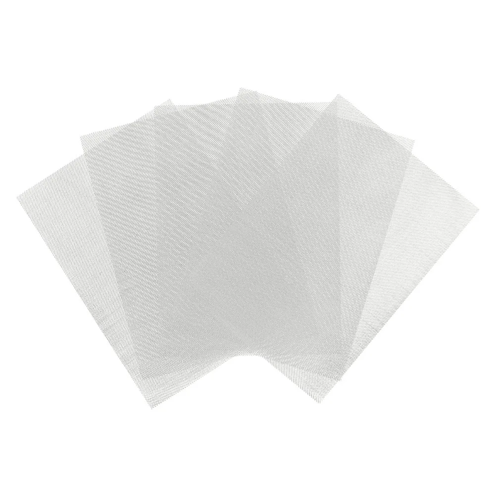 

5pcs Bumper Repair Mesh Stainless Steel Screen For Plastic Welding Car Restoration Tool Vehicle Accessory Automotive Supply