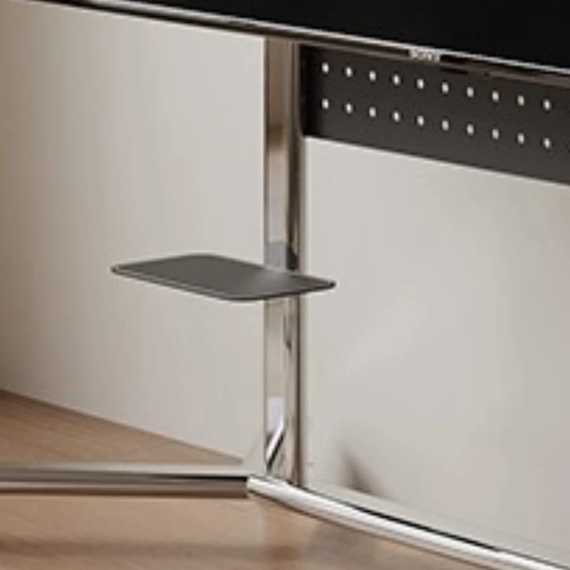 أثاث منزلي حامل تلفاز عجلات الإقامة المنزلية وغرفة النوم وغرفة الاجتماعات حامل تلفاز أثاث معدني إسكندنافي Prateleira Para MHDSJ