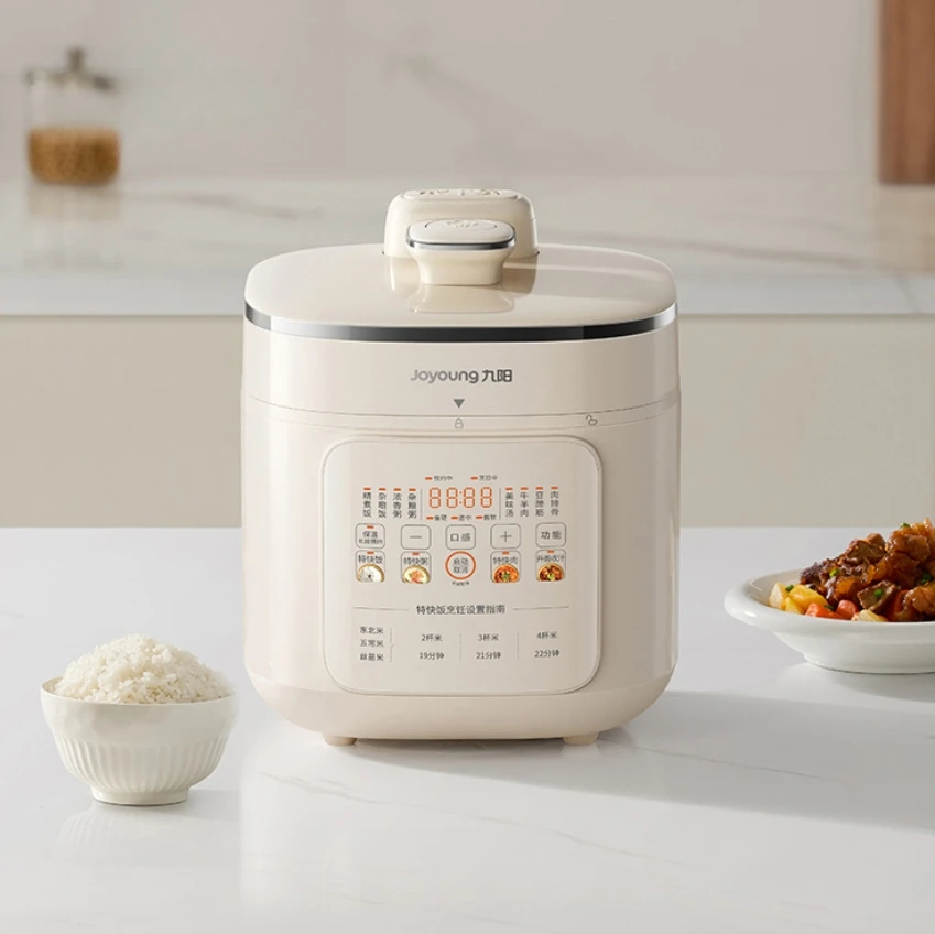 Household Electric Pressure Cooker 5L Large Capacity 0 Coating Stainless Steel Multifunction High Pressure Rice Cooker