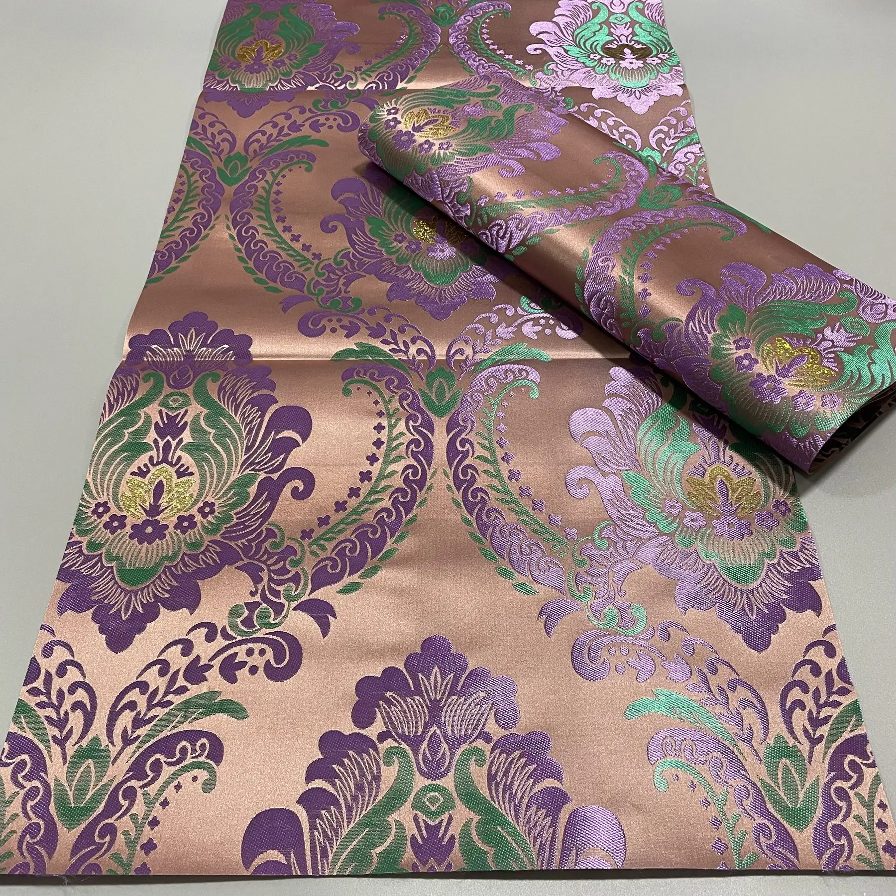 2026 Heißes Design Nigerianisches Damast Sego Kopftuch Gele 2 Stück/Beutel Luxuriöses Afrikanisches Gele Damen Haarband Wickeltuch zum Nähen für Hochzeitsoutfits – Detail 17