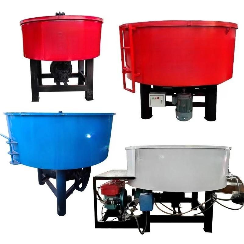 

Vertical flat mouth mixer concrete sand