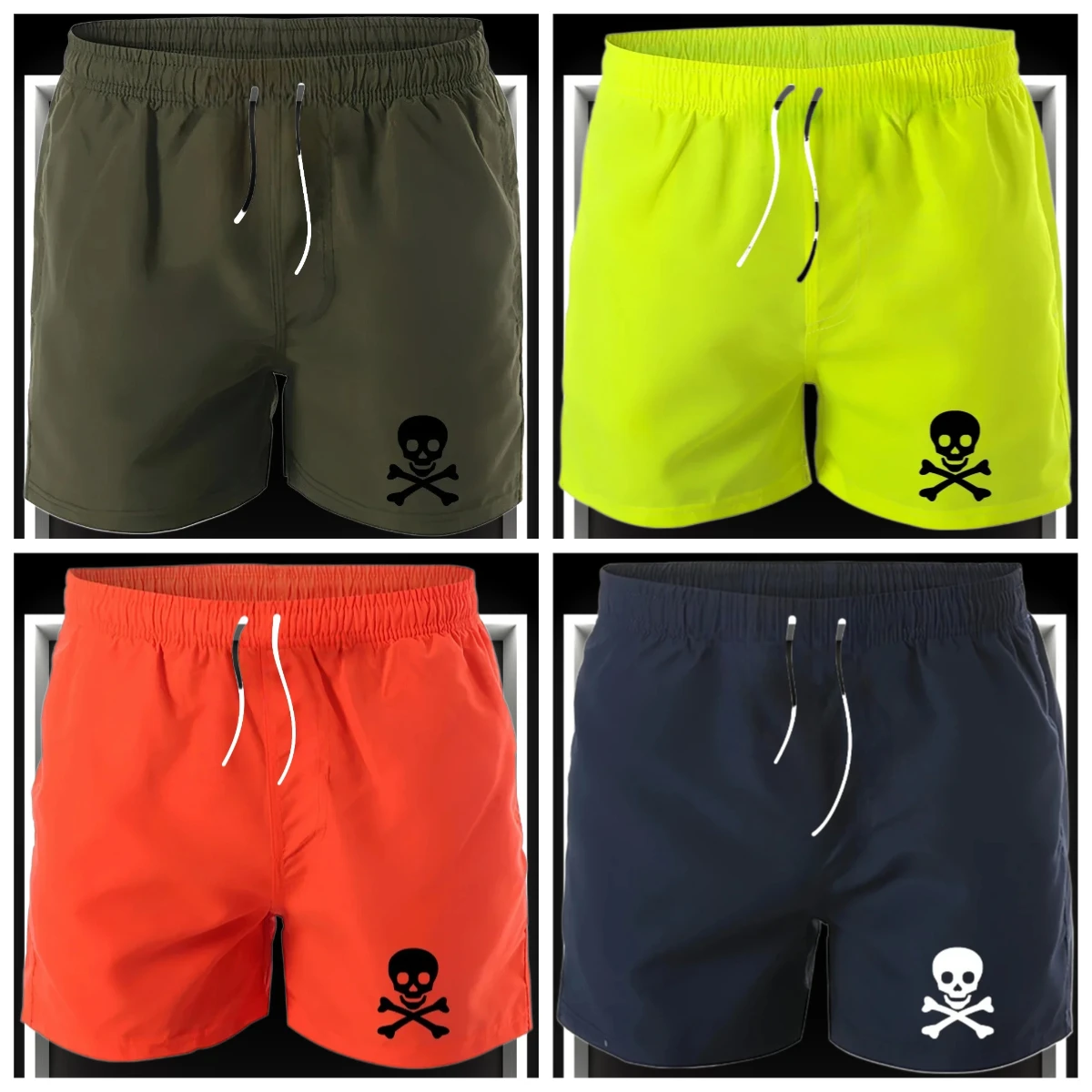 

2025/26 Модные брендовые мужские шорты с узором Medusa, летние быстросохнущие шорты, мужская спортивная одежда, шорты, мужская одежда, дешевые шорты