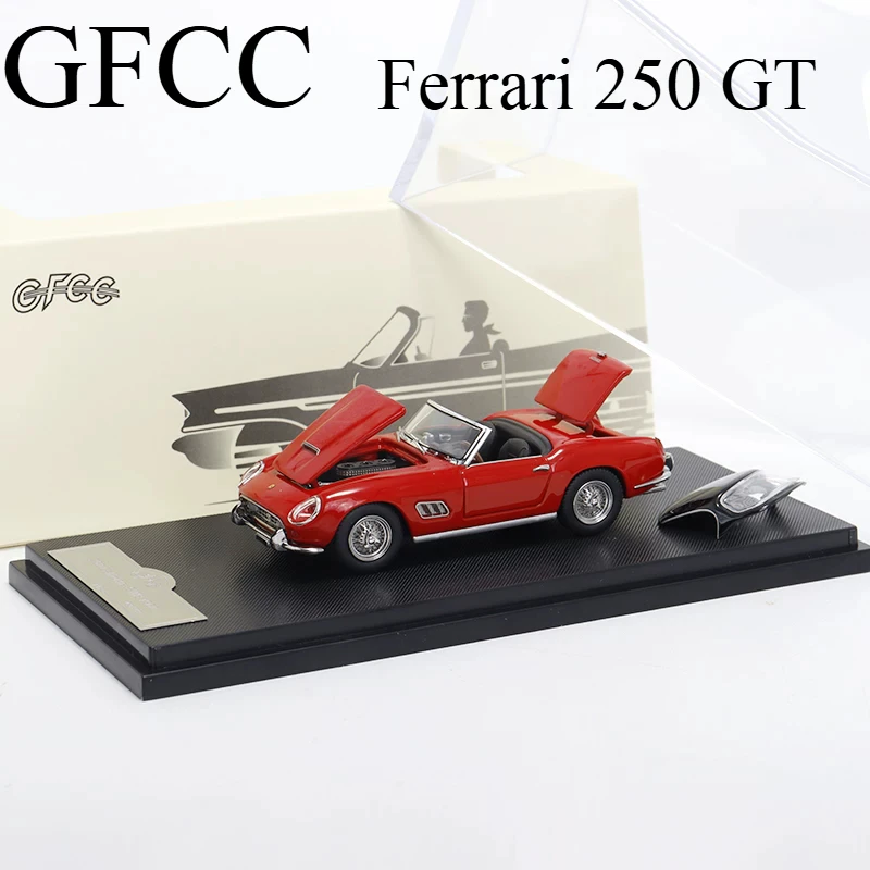 

GFCC Specific Version 1:64 250 GT TR Tribute to Ralph Lauren's Simulation Car Model Collection Decoration Item for Boys' Gift
