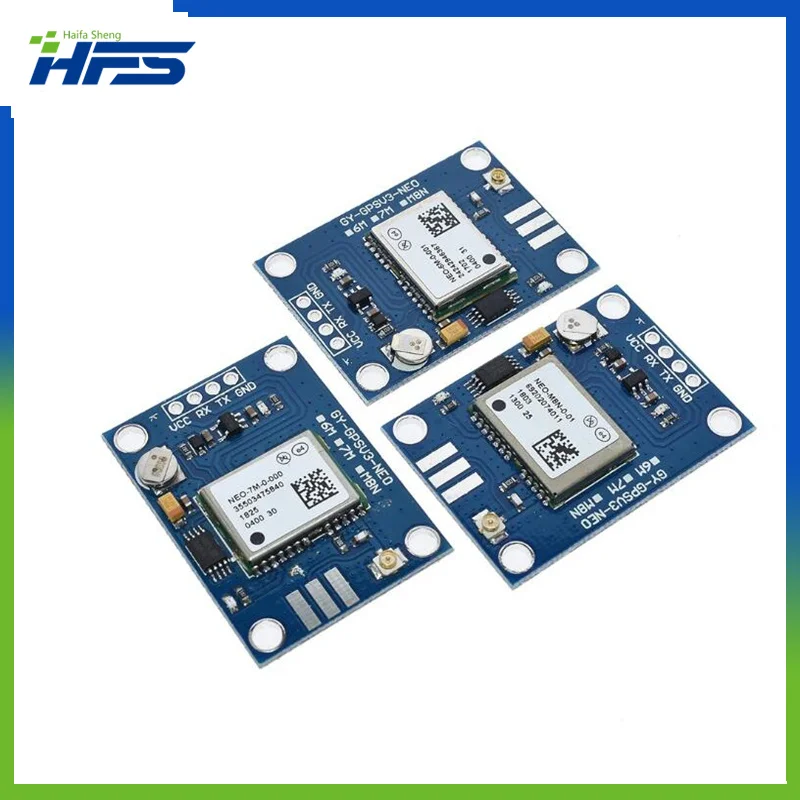 Imagem -03 - Módulo Gps para Pixhawk Apm 2.5 Neo6m Neo-m8n Neo-m7n0-000 Gygpsv18m 35v Gygpsv5-neo