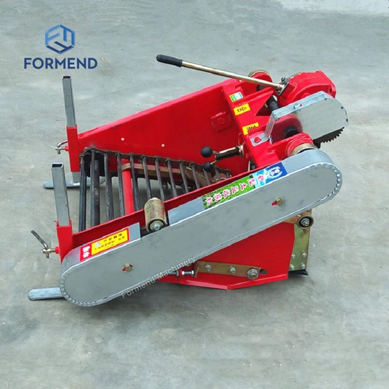 

And Sweet Walk Behind Tractor Single-row Potato Harvester Machine For Sale