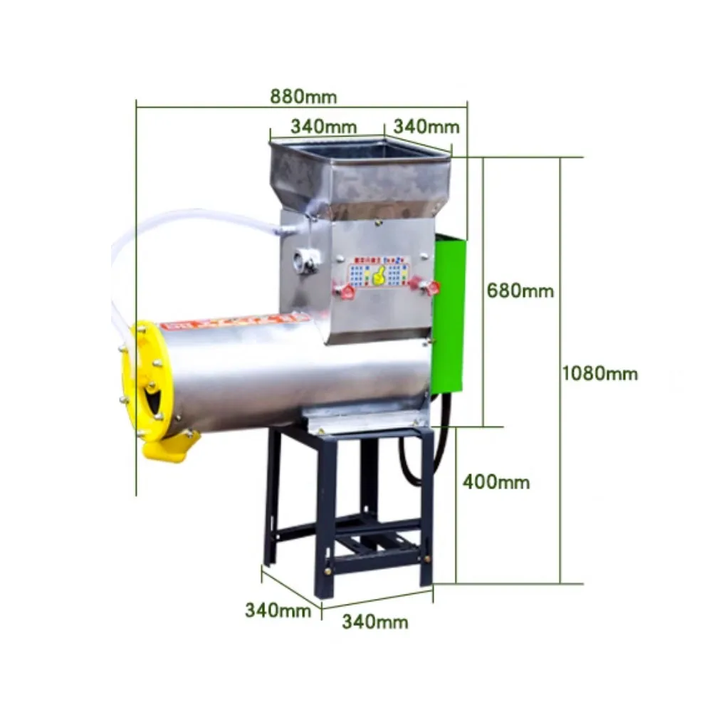 Máquina para hacer almidón de patata dulce, trituradora de almidón de mandioca, extracción