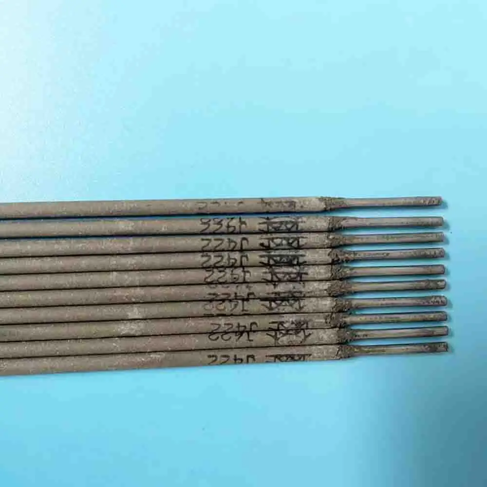10pcs AWS E6013 J422 Carbon Steel Welding Rods, 2.0-5.0mm, Rust-Resistant for Welding Machines