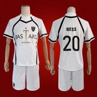 HOLOUN Blue Lock Anime Kaiser NO.11 Ness NO.20 Cosplay Costume Bastard Munchen Embroid Teenager Training Jersey Soccer Uniform