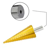 3Pcs Metric Spiral Flute Step Drills 4-32mm #2