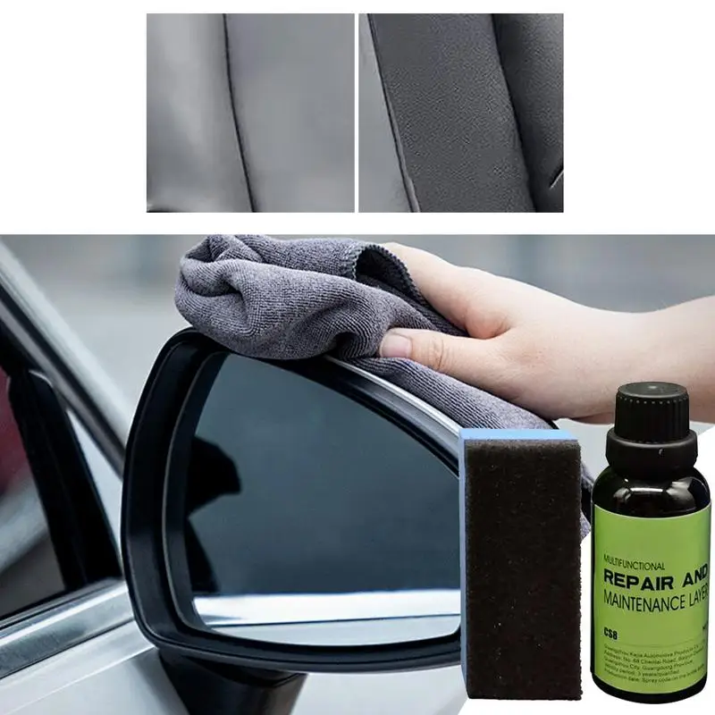 

Автомобильный пластиковый Восстанавливающий полировщик очиститель салона автомобиля очиститель кожи спрей блеск для интерьера пластиковый восстанавливатель для очистки автомобиля