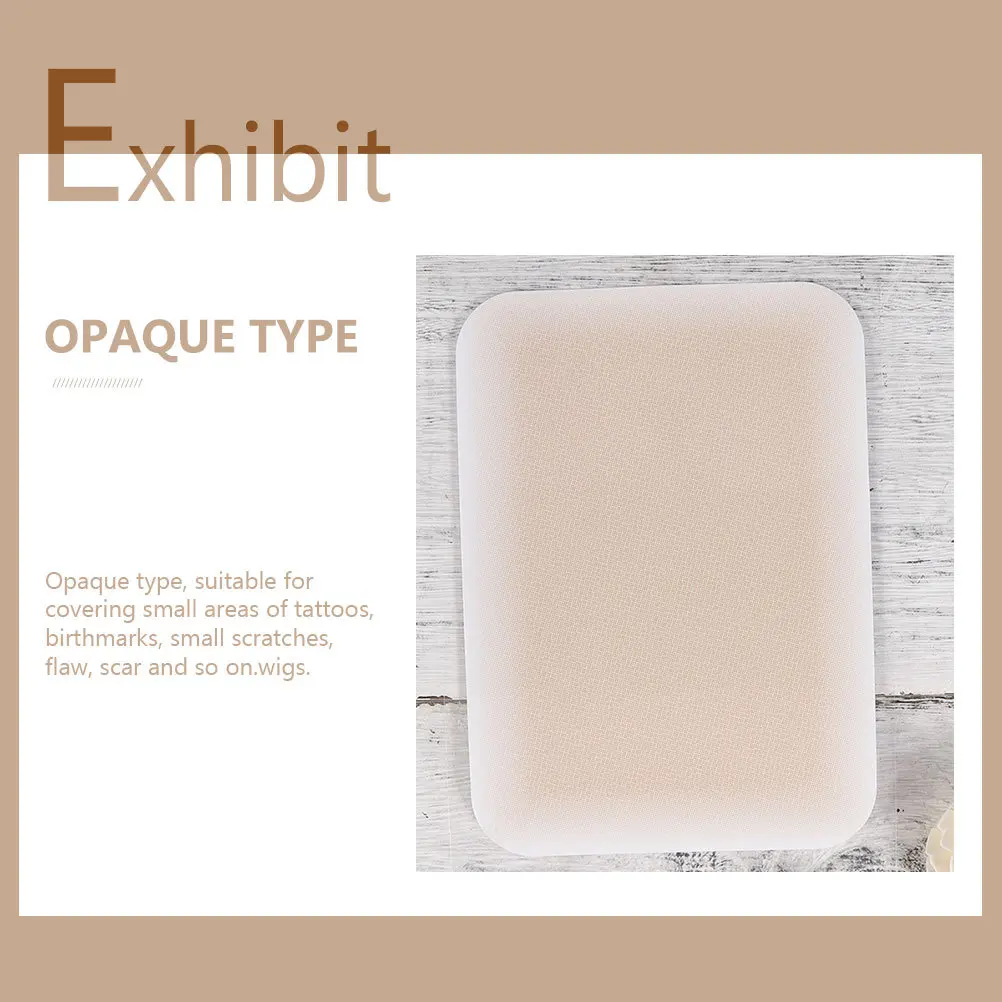 

2Pcs Opaque Skin Cover Sticker Breathable Lightweight Scar Protector Tape for Daily Use Outdoor Activities Scar Concealing