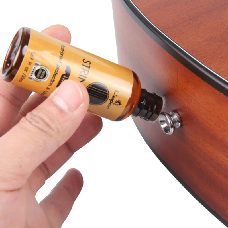 50ml String Oil Guitar Rosy Fingerboard Nursing Oil Rust-proof Fingerboard Lemon Oil Guitarra Accessories for Strings