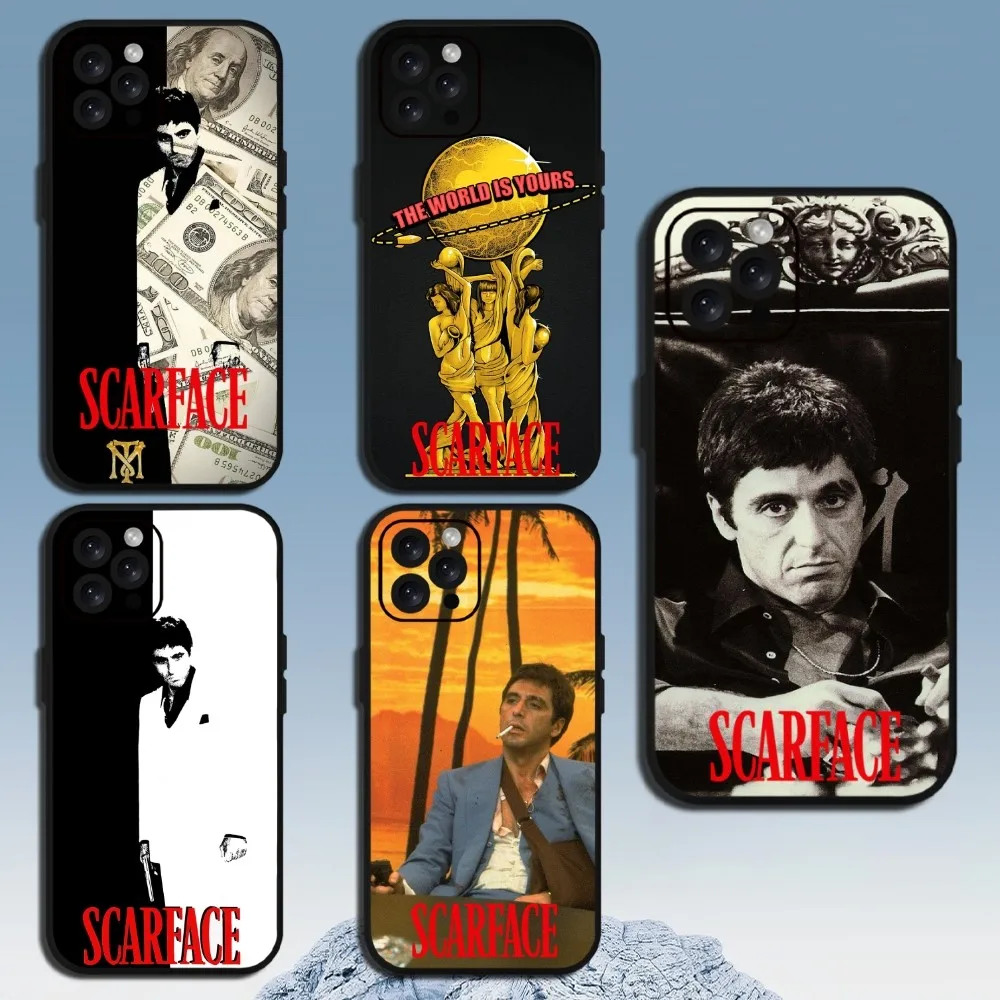 S-Scarface 1983 film Al Pacino  Phone Case For Samsung Galaxy A53 A33 A70 A73 A54 A51 A71 A52S 5G Soft Cover Shell